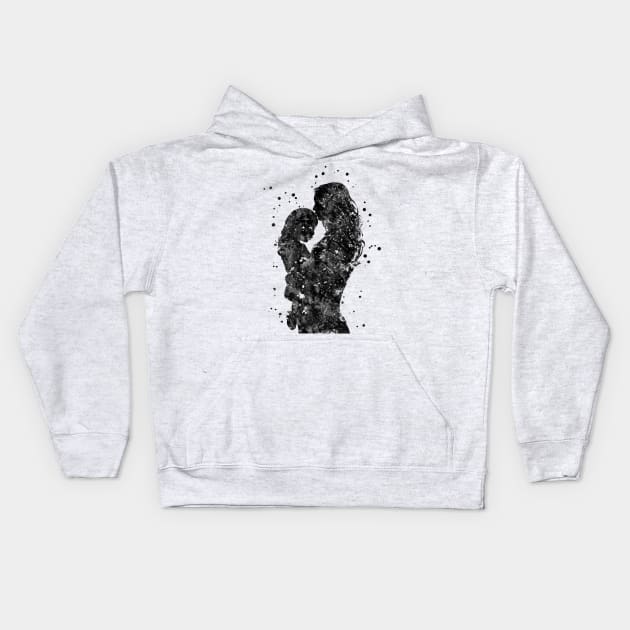 Mother and daughter Kids Hoodie by RosaliArt